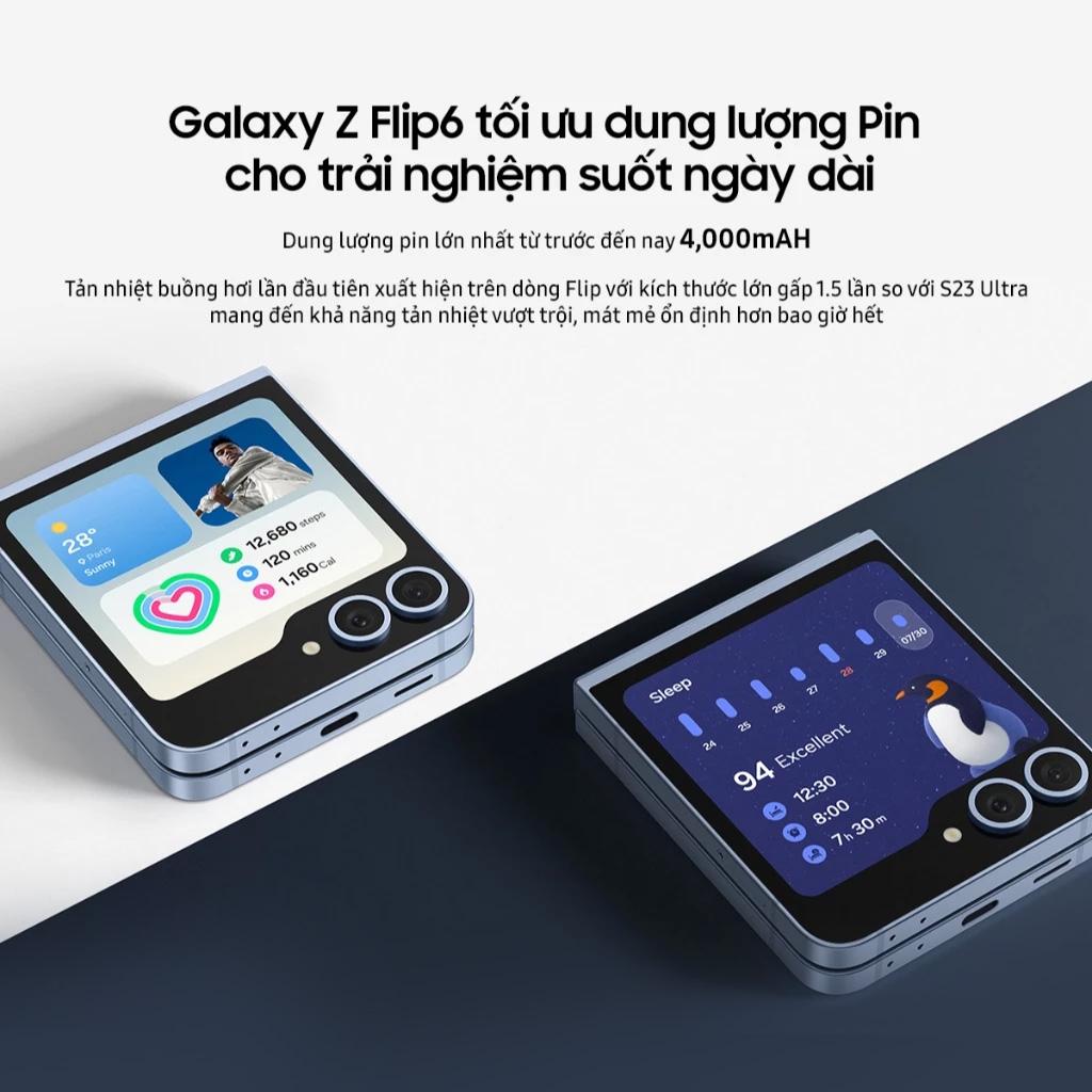 Samsung Galaxy Z Flip6 5G 12GB/512GB Chính Hãng - BHĐT