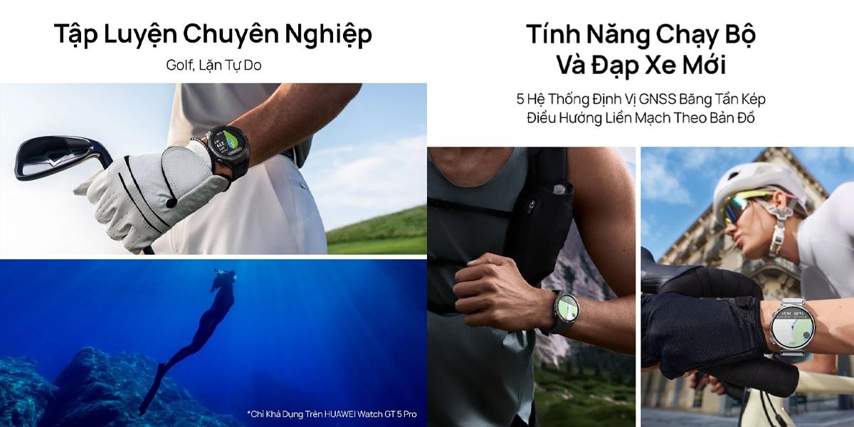 Đồng hồ thông minh Huawei Watch GT5 41mm - Dây da