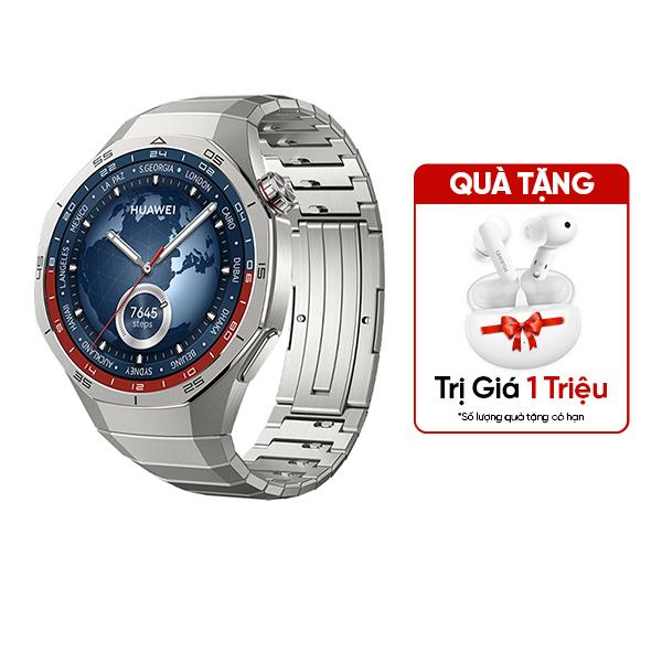 Đồng hồ thông minh Huawei Watch GT5 Pro 46mm - Dây Titanium Chính Hãng