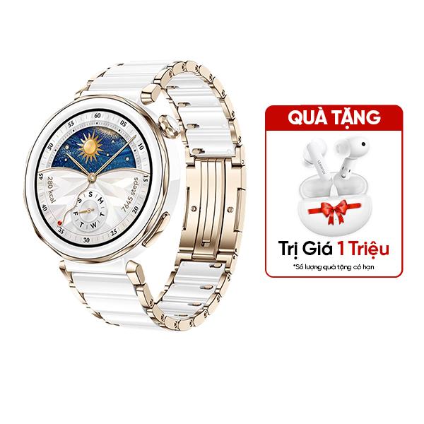 Đồng hồ thông minh Huawei Watch GT5 Pro 42mm - Dây Ceramic Chính Hãng