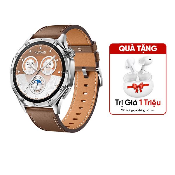 Đồng hồ thông minh Huawei Watch GT5 46mm - Dây Da Chính Hãng