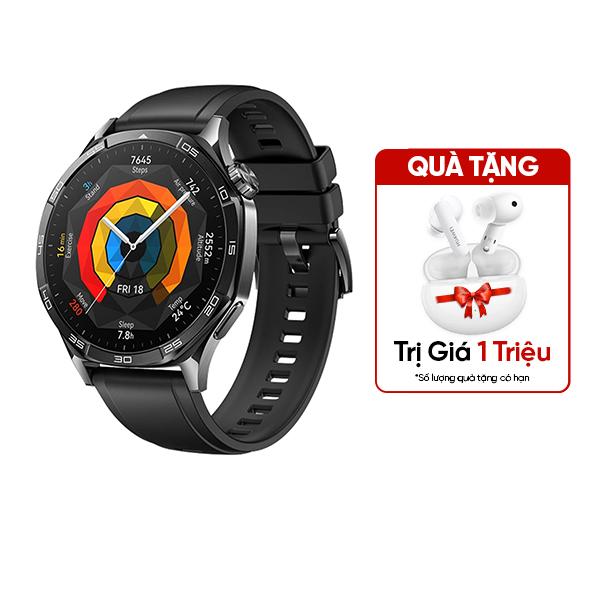 Đồng hồ thông minh Huawei Watch GT5 46mm - Dây Silicone Chính Hãng