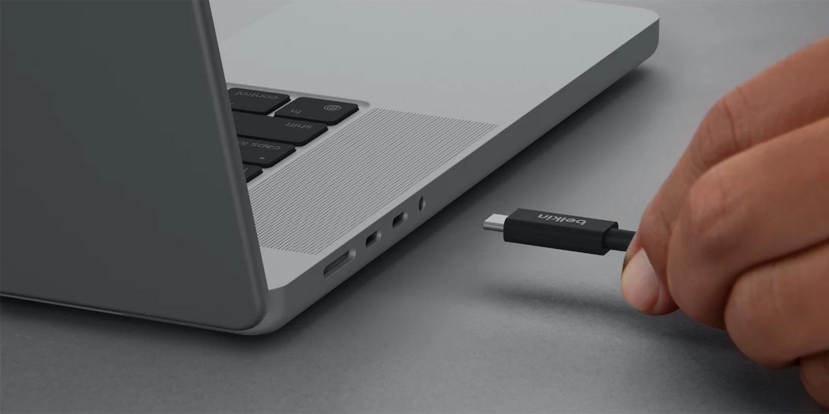 Cáp BELKIN Thunderbolt 4 Type-C to Type-C PD 100W