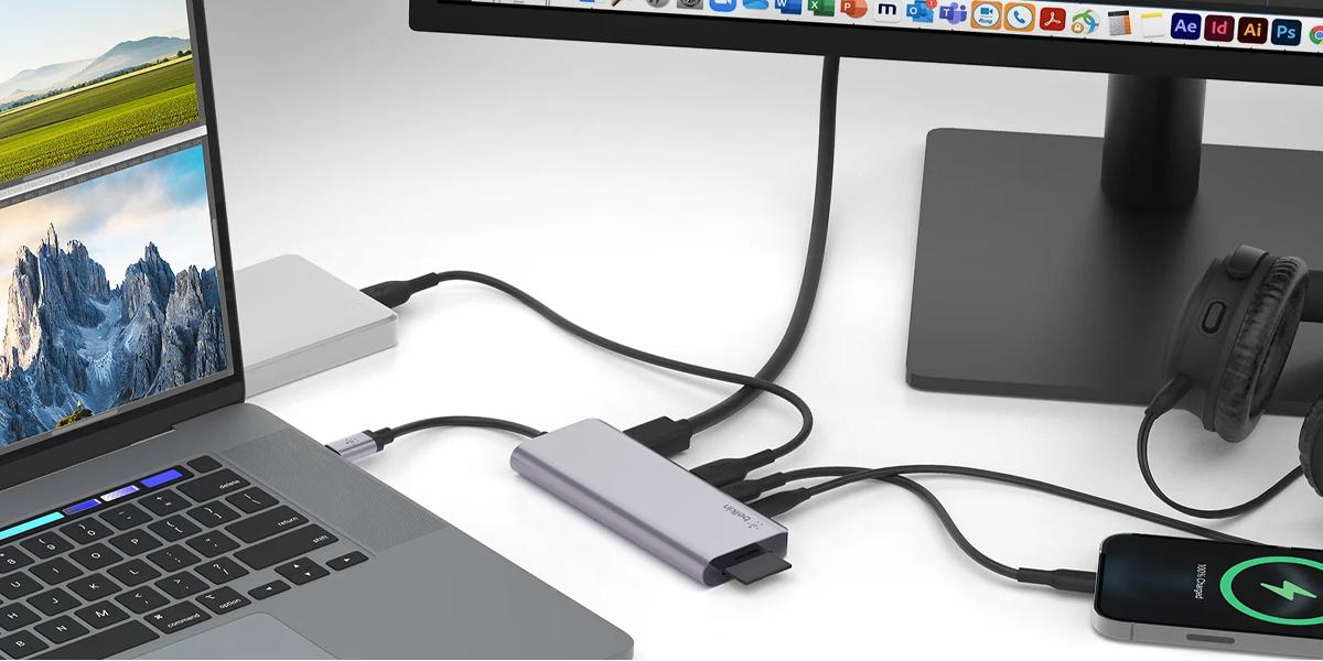 Hub chuyển đổi BELKIN USB type C 7-in-1 Multiport