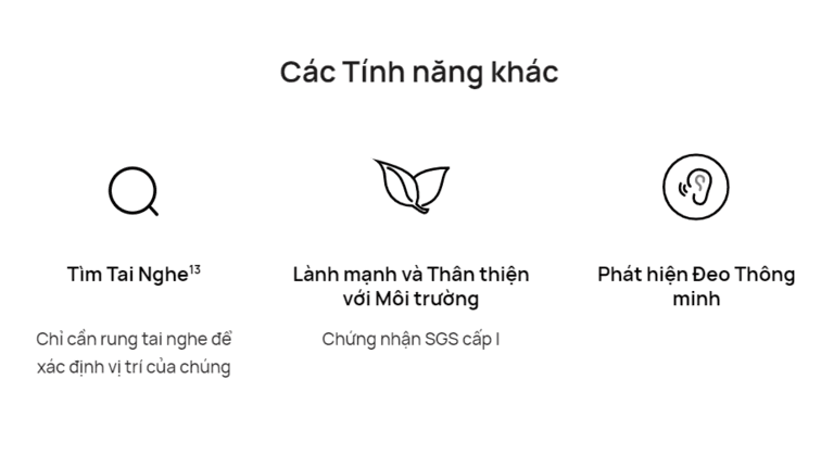 c&aacute;c t&iacute;nh năng Huawei FreeBuds 5i