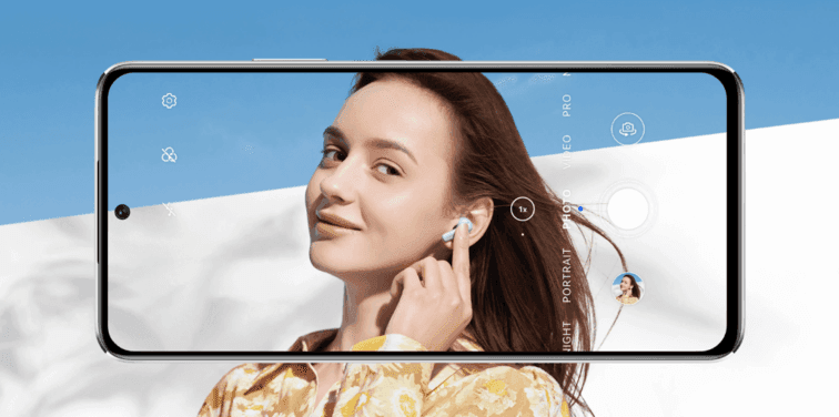 selfie Huawei FreeBuds 5i
