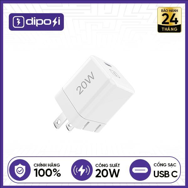 Củ Sạc Nhanh DIPOSI USB-C PD20W Chính Hãng