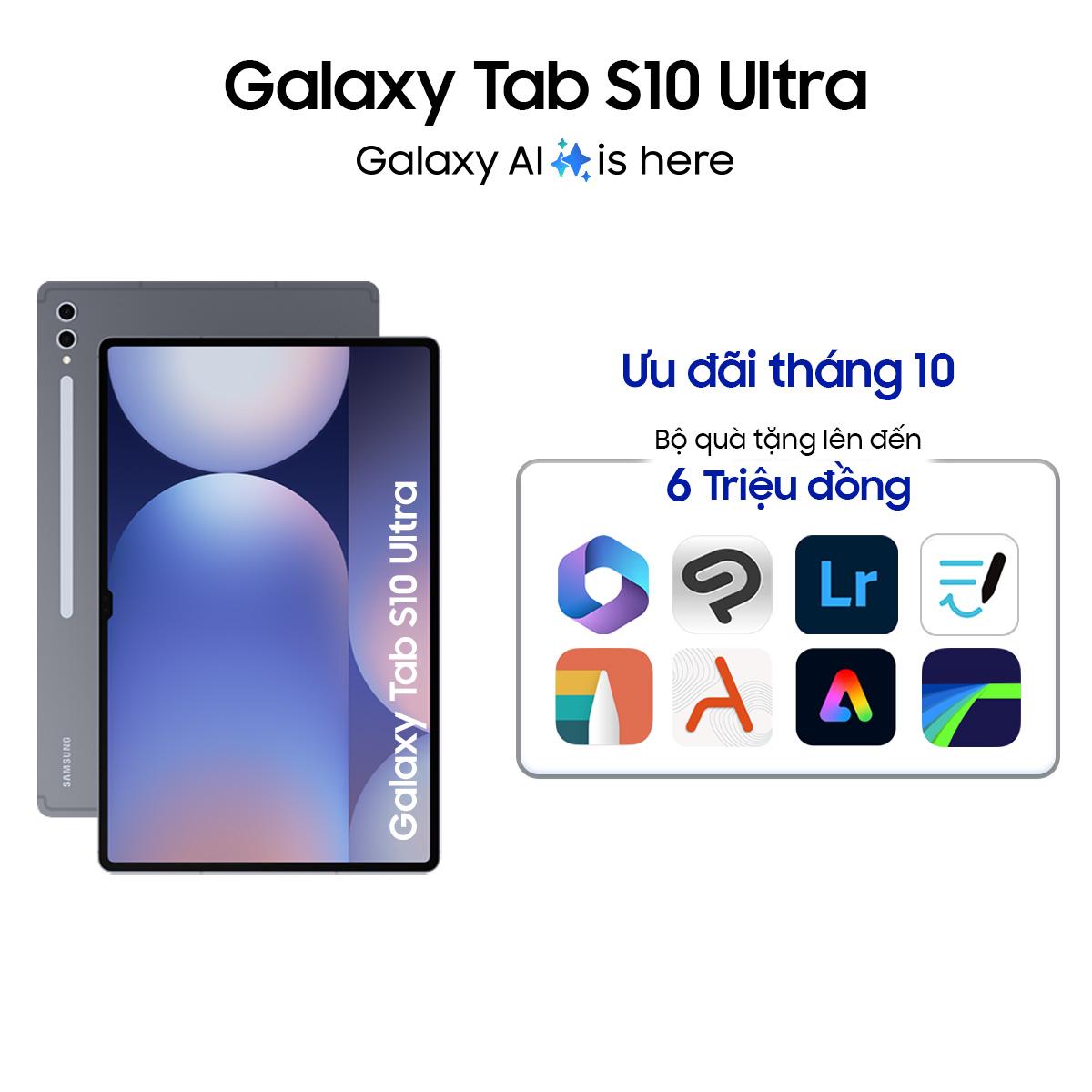 Samsung Galaxy Tab S10 Ultra 5G 16GB/1TB Chính Hãng