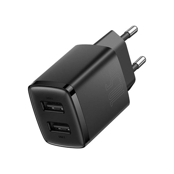 Củ Sạc Nhanh BASEUS Compact 2U 10.5W EU