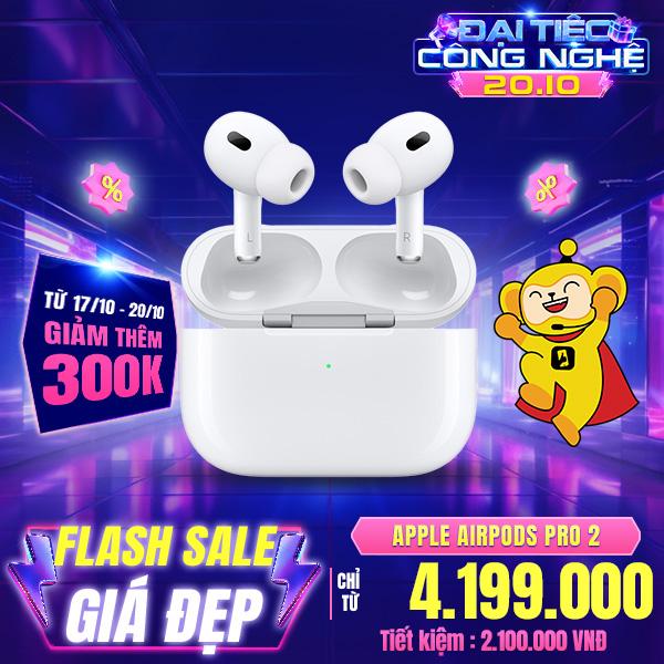 Tai Nghe Apple AirPods Pro 2 Magsafe Charge 2023 (USB-C) Chính Hãng