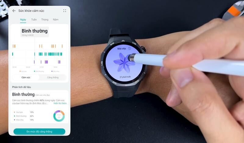 Huawei gt5 theo d&otilde;i sức khỏe