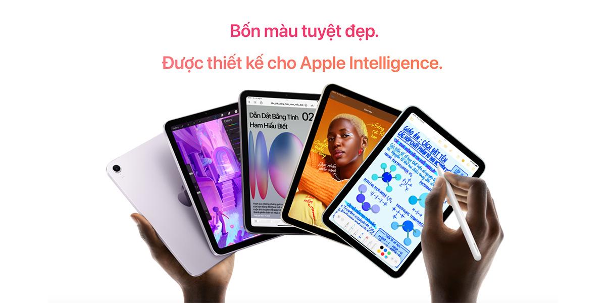 iPad Mini 7 8.3 inch 2024 5G 256GB | Chính Hãng Apple Việt Nam