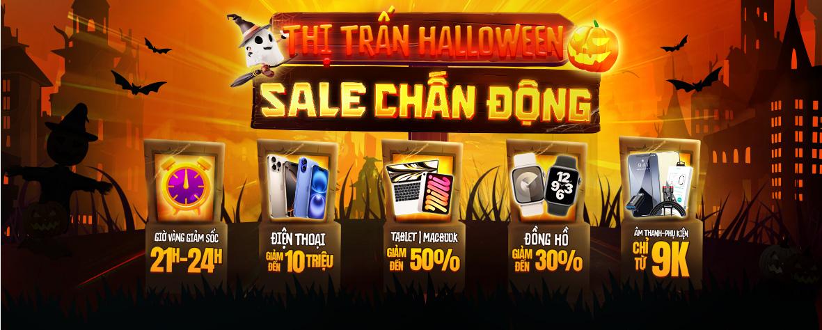 THỊ TRẤN HALLOWEEN - SALE CHẤN ĐỘNG