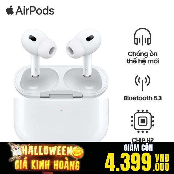 Tai Nghe Apple AirPods Pro 2 Magsafe Charge 2023 (USB-C) Chính Hãng