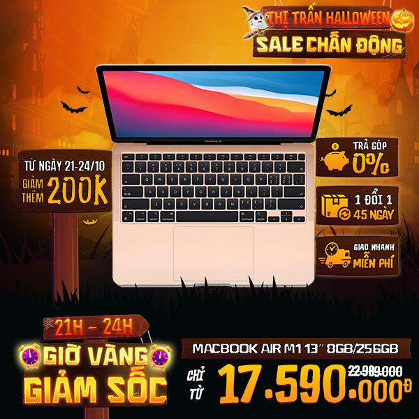 MacBook Air M1 13 Inch (8GB/256GB) | Chính Hãng Apple Việt Nam