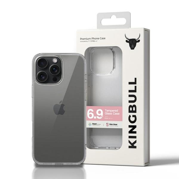 Ốp Lưng Trong Suốt Mipow Tempered Glass iPhone 16 Series