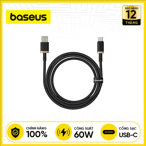 Cáp Sạc Nhanh BASEUS 60W Dura Series USB to Type-C 1m 