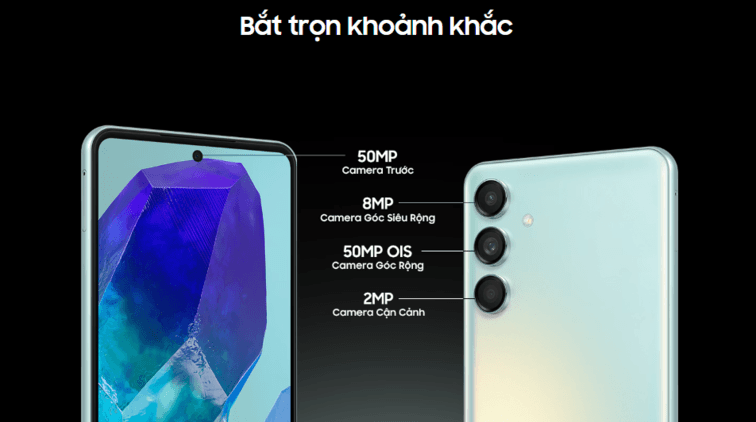 camera tr&ecirc;n galaxy m55
