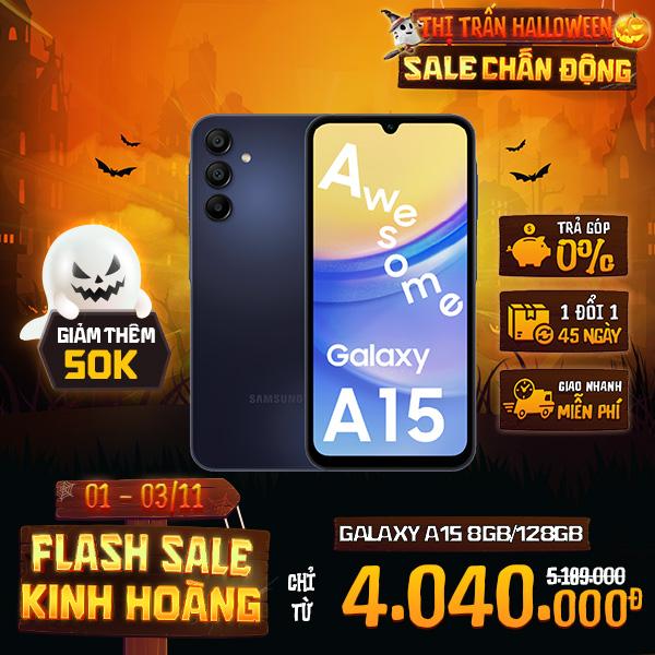 Samsung Galaxy A15 8GB/128GB Chính Hãng