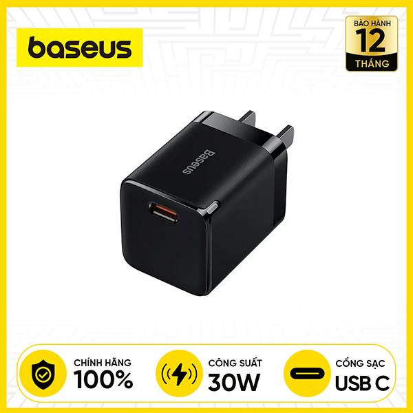 Củ Sạc Nhanh Baseus GaN3 Quick Charger 1C 30W