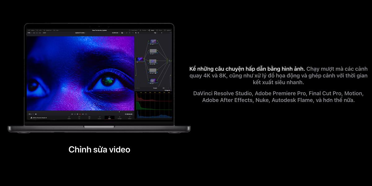 MacBook Pro M4 Pro 16 Inch 14 CPU 20 GPU (48GB/512GB) | Chính Hãng Apple Việt Nam