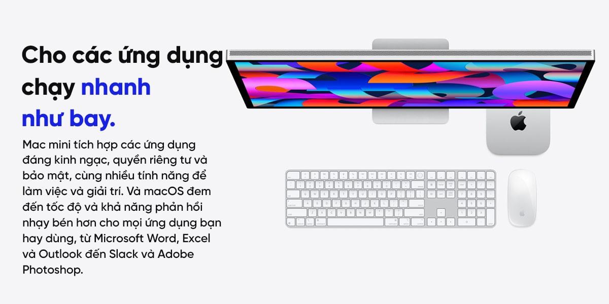 Mac mini M4 2024 10 CPU 10 GPU (16GB/256GB) | Chính Hãng Apple Việt Nam