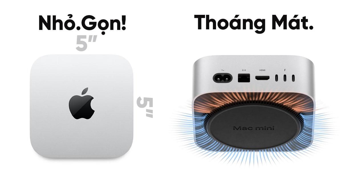 Mac mini M4 2024 10 CPU 10 GPU (24GB/512GB) | Chính Hãng Apple Việt Nam