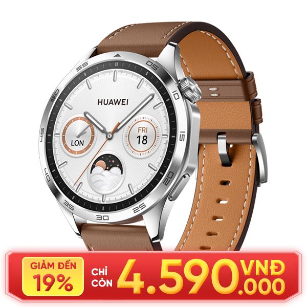 Đồng hồ thông minh Huawei Watch GT4 46mm - Dây Da Chính Hãng