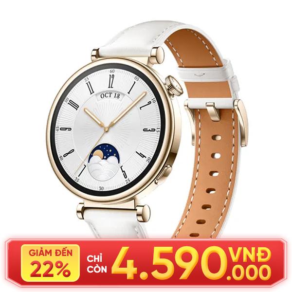 Đồng hồ thông minh Huawei Watch GT4 41mm - Dây da Chính Hãng