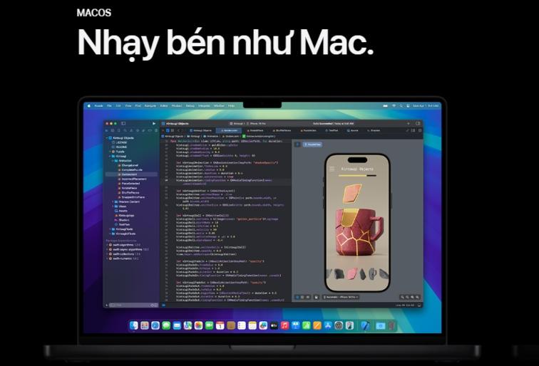 Hệ sinh th&aacute;i macOS mượt m&agrave;