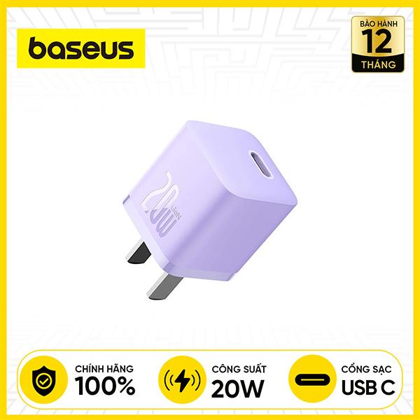 Củ Sạc BASEUS GaN5 Fast Charger 1C 20W