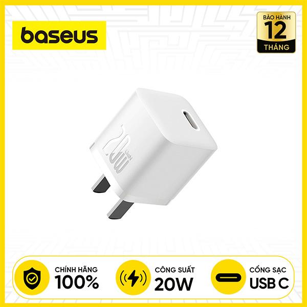 Củ Sạc BASEUS GaN5 Fast Charger 1C 20W