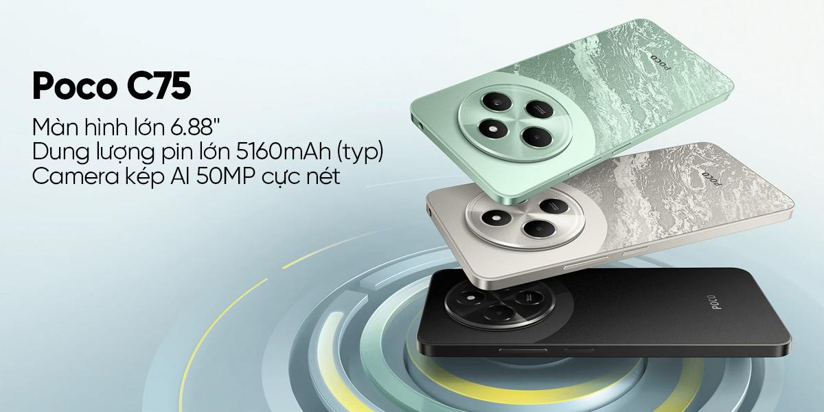 Xiaomi Poco C75 6GB/128GB Chính hãng