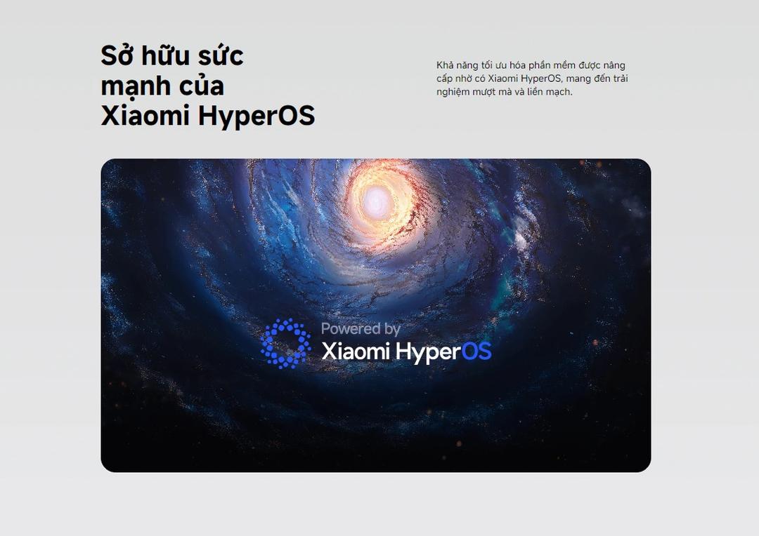 hệ điều h&agrave;nh hyperos