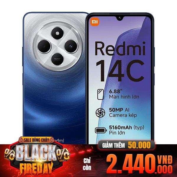 Xiaomi Redmi 14C 4GB/128GB Chính Hãng