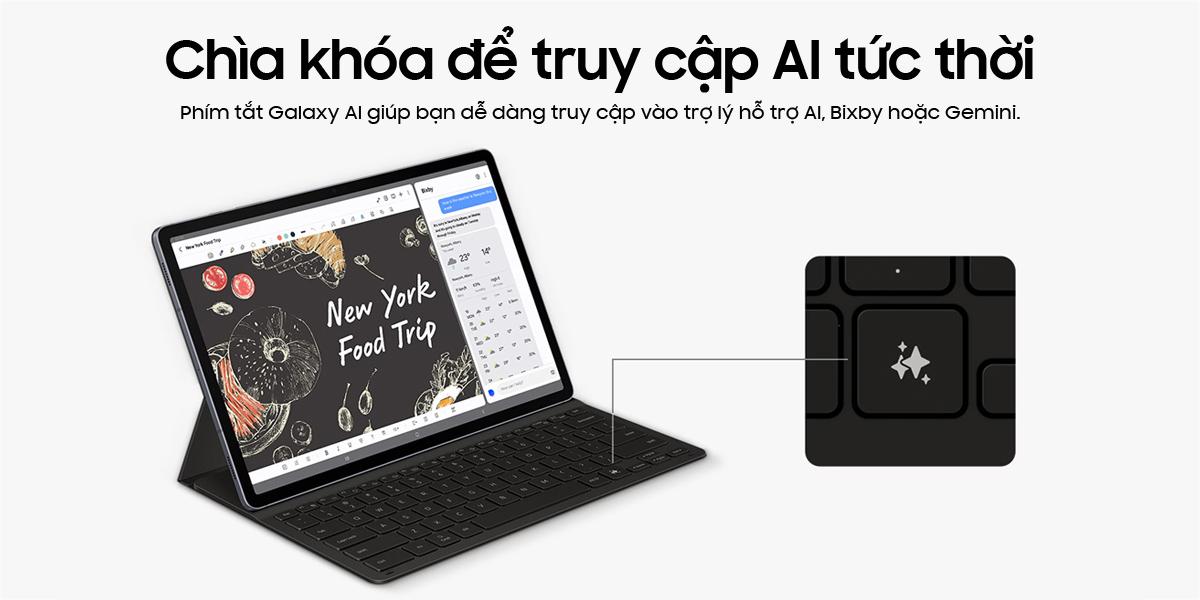 Bao Da Kèm Bàn Phím Samsung AI Tab S10 Plus