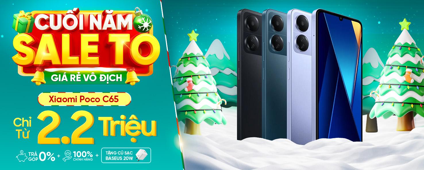 XIAOMI POCO C65 - CHỈ TỪ 2.2 TRIỆU - RẺ VÔ ĐỊCH