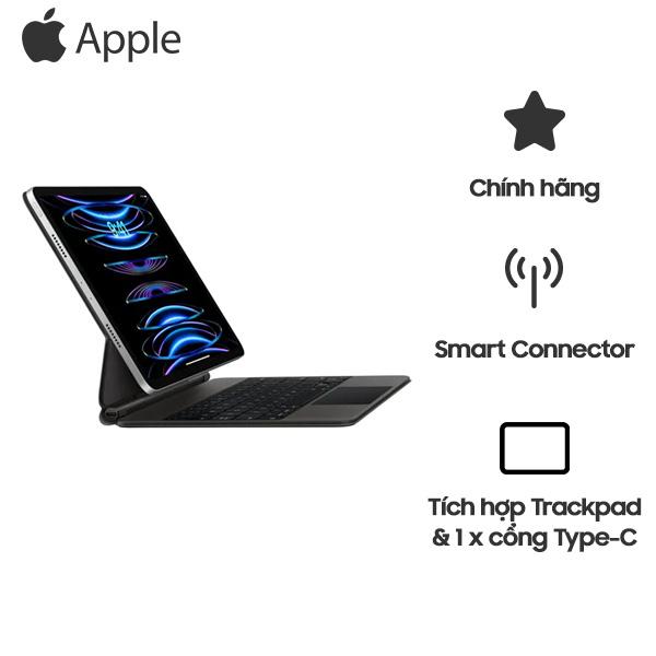 Bàn Phím Apple Magic Keyboard cho iPad Pro 12.9 inch M1/M2 & Air 11 inch M1/M2 Likenew