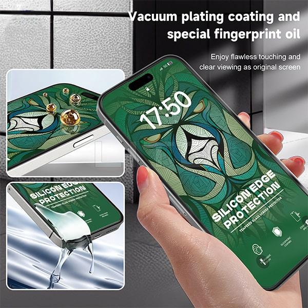 Cường Lực LITO Viền Silicon Cho iPhone