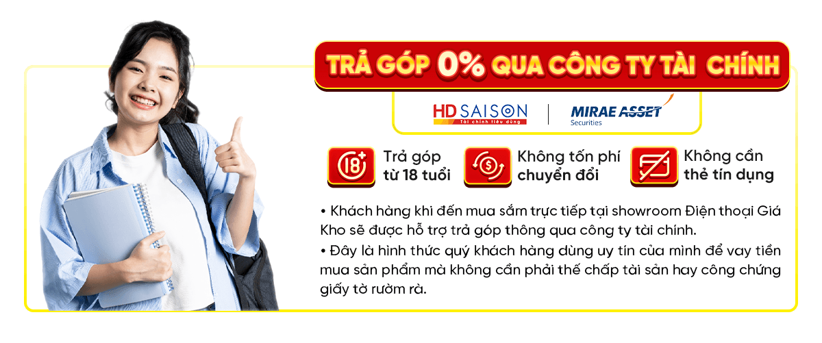 TRẢ GÓP QUA CÔNG TY TÀI CHÍNH - HD Saison | Mirae Asset