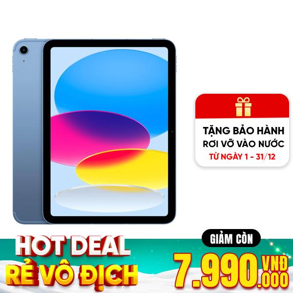 iPad Gen 10 10.9 inch Wifi 64GB  | Chính Hãng Apple Việt Nam