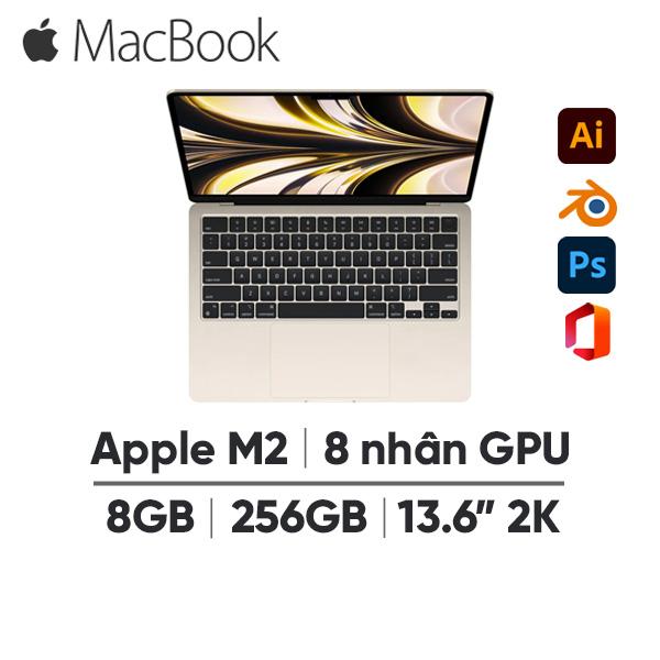MacBook Air M2 13 Inch 8 CPU 8 GPU (8GB/256GB) Cũ 99%