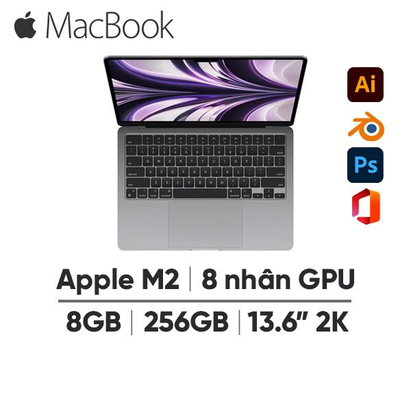 MacBook Air M2 13 Inch 8 CPU 8 GPU (8GB/256GB) Cũ 99%