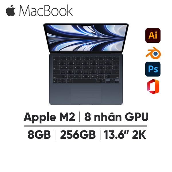 MacBook Air M2 13 Inch 8 CPU 8 GPU (8GB/256GB) Cũ 99%