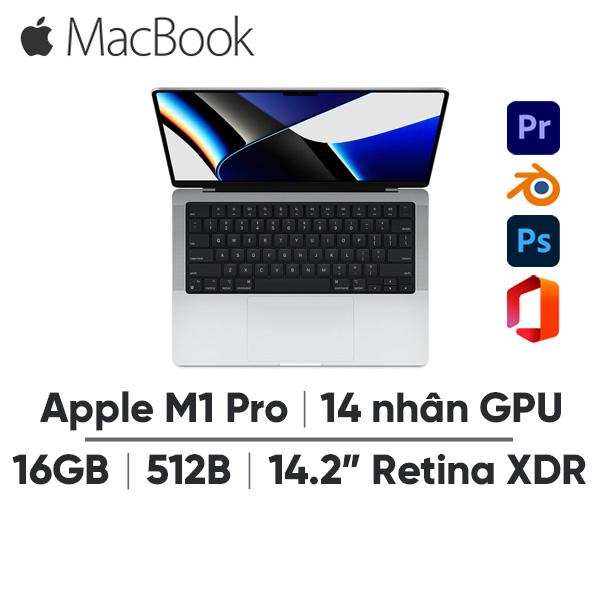 MacBook Pro M1 Pro 14 Inch (16GB/512TB) Cũ 99%