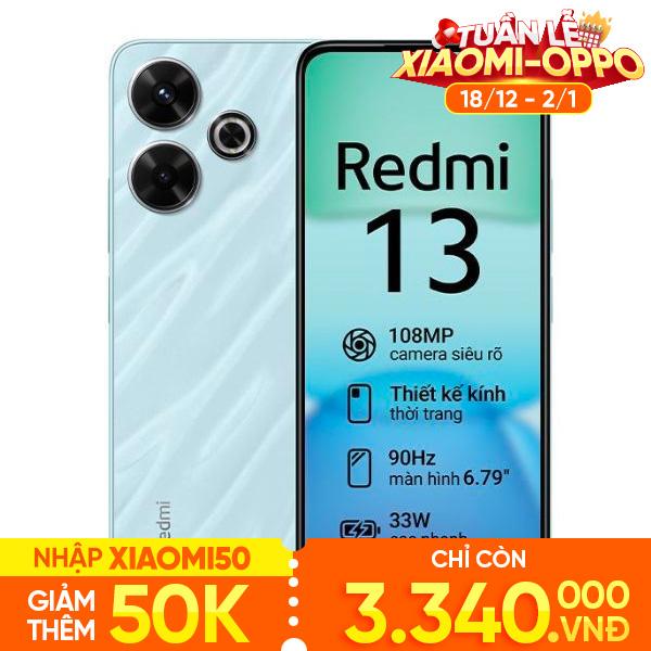 Xiaomi Redmi 13 6GB/128GB Chính Hãng