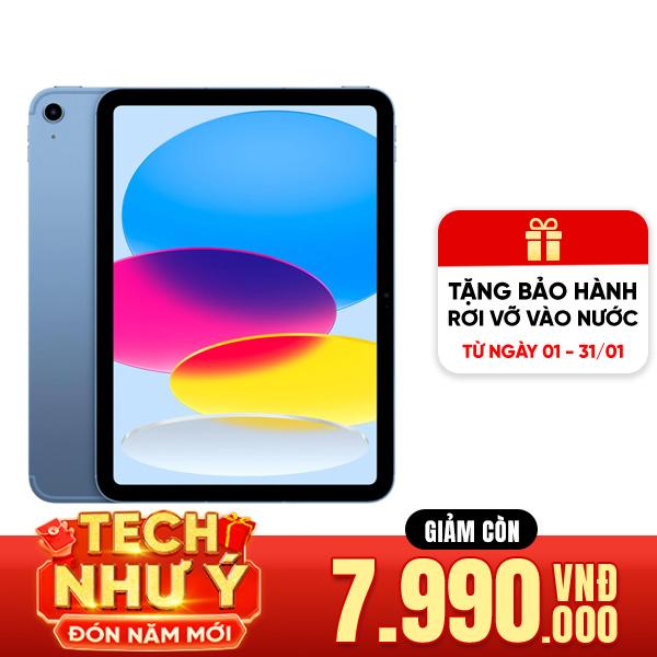 iPad Gen 10 10.9 inch Wifi 64GB  | Chính Hãng Apple Việt Nam