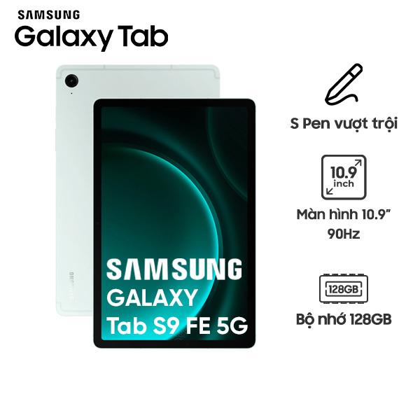 Samsung Galaxy Tab S9 FE 5G 6GB/128GB Likenew - Fullbox