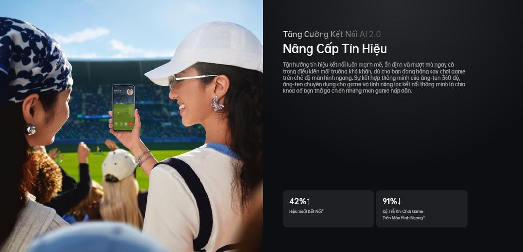 khả năng kết nối tr&ecirc;n Oppo Reno13 5G
