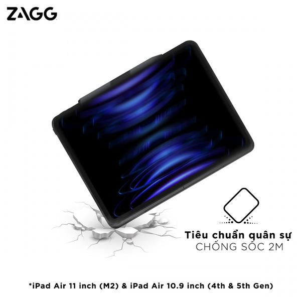 Bao Da Kèm Bàn Phím ZAGG Pro Keys 2 iPad Air M2 13 inch Chính Hãng